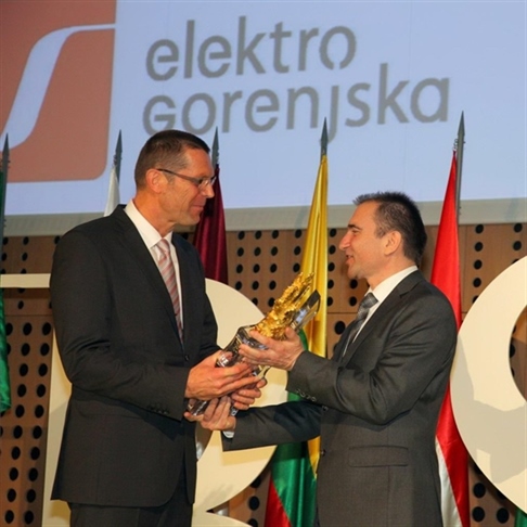 Elektru Gorenjska priznanje za poslovno odličnost